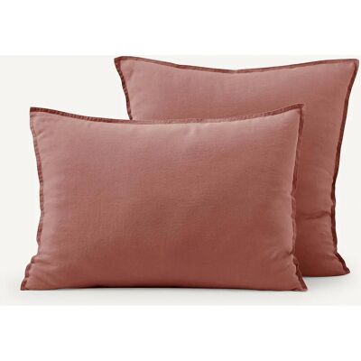 AM.PM - Elina - 65 x 65 cm - Lino lavado - funda de almohada AM.PM - Elina - 65 x 65 cm - Lino lavado - funda de almohada