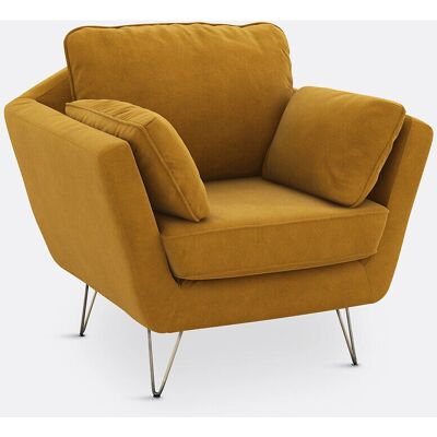 Sillón de terciopelo Topim - La Redoute Interieurs Sillón de terciopelo Topim - La Redoute Interieurs