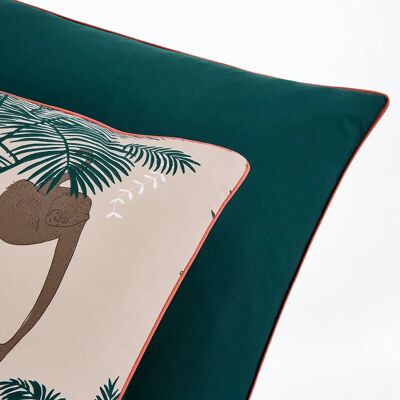 LA REDOUTE INTERIEURS Funda de almohada Carmen - Estampado tropical LA REDOUTE INTERIEURS Funda de almohada Carmen - Estampado tropical