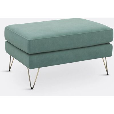 La Redoute Intérieurs - Topim - Turquoise Velour - Ottoman La Redoute Intérieurs - Topim - Turquoise Velour - Ottoman