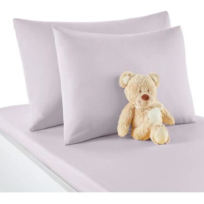 LA REDOUTE INTERIEURS Funda de almohada bebé - Algodón, Gris, 35x45/40x60cm LA REDOUTE INTERIEURS Funda de almohada bebé - Algodón, Gris, 35x45/40x60cm