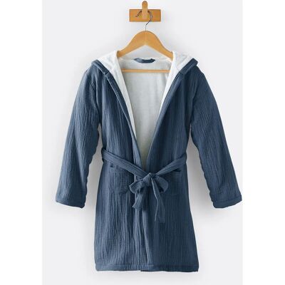 La Redoute Intérieurs - Kumla - azul - 114 cm - bata de baño La Redoute Intérieurs - Kumla - azul - 114 cm - bata de baño