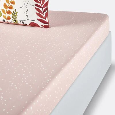 la redoute interieurs Sábana ajustable Palm Spring Percale de algodón la redoute interieurs Sábana ajustable Palm Spring Percale de algodón