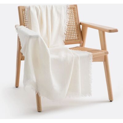 LA REDOUTE INTERIEURS - LINANGE - Beige - Blanket LA REDOUTE INTERIEURS - LINANGE - Beige - Blanket