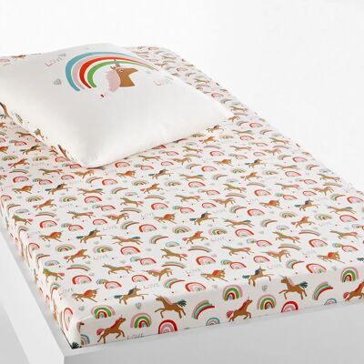 LA REDOUTE INTERIEURS Lenzuola in cotone biologico Licorne - Bed Sheet LA REDOUTE INTERIEURS Lenzuola in cotone biologico Licorne - Bed Sheet