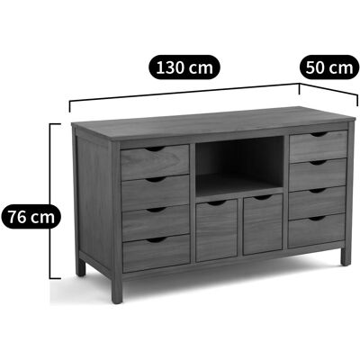 LA REDOUTE INTERIEURS Mobile lavabo Sedna - Legno di acacia - Beige LA REDOUTE INTERIEURS Mobile lavabo Sedna - Legno di acacia - Beige