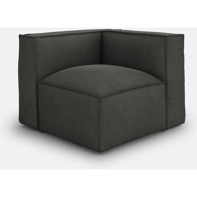 LA REDOUTE INTERIEURS - Seven - Gris - Esquina de sofá LA REDOUTE INTERIEURS - Seven - Gris - Esquina de sofá