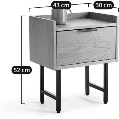LA REDOUTE INTERIEURS Table de nuit Volga - Table de nuit LA REDOUTE INTERIEURS Table de nuit Volga - Table de nuit