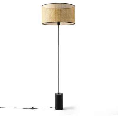LA REDOUTE INTERIEURS Lampe sur pied en métal et bambou - Lampe LA REDOUTE INTERIEURS Lampe sur pied en métal et bambou - Lampe