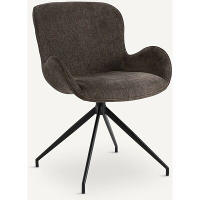 Am.pm Asyar Sedia Ufficio - Girevole, Marrone, 82cm H Am.pm Asyar Sedia Ufficio - Girevole, Marrone, 82cm H