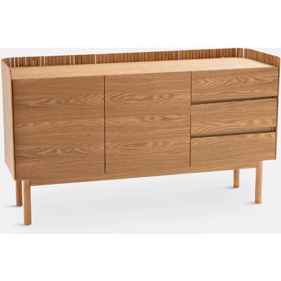 LA REDOUTE INTERIEURS Buffet Latti Marron - Meuble de rangement LA REDOUTE INTERIEURS Buffet Latti Marron - Meuble de rangement