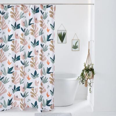 LA REDOUTE INTERIEURS - Maranhao - White - κουρτίνα ντους LA REDOUTE INTERIEURS - Maranhao - White - κουρτίνα ντους