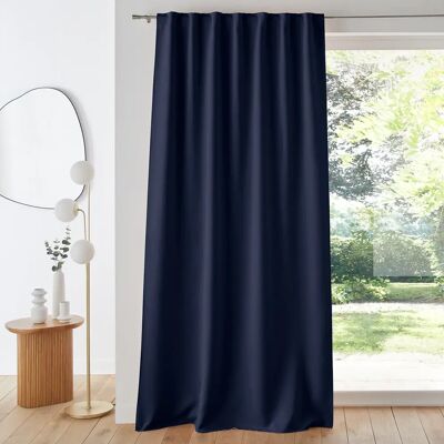 Redoute Interiors Voda Cortina Oscurante - 250x140cm - Azul Marino Redoute Interiors Voda Cortina Oscurante - 250x140cm - Azul Marino