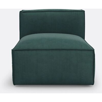 LA REDOUTE INTERIEURS Sillón modular de terciopelo LA REDOUTE INTERIEURS Sillón modular de terciopelo