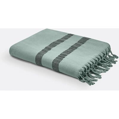 La Redoute Intérieurs Fouta Antalya Verde 50x100 Asciugamano da bagno La Redoute Intérieurs Fouta Antalya Verde 50x100 Asciugamano da bagno
