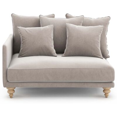 Καναπές Velour Lazare - Μπεζ, 132cm AM.PM Καναπές Velour Lazare - Μπεζ, 132cm AM.PM