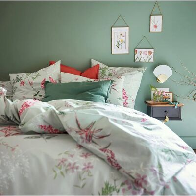 LA REDOUTE INTERIEURS Housse de duvet en percale de coton - Isoline LA REDOUTE INTERIEURS Housse de duvet en percale de coton - Isoline