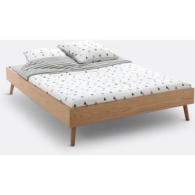 Cama Jimi de La Redoute Intérieurs de Roble - Moderna y Sencilla Cama Jimi de La Redoute Intérieurs de Roble - Moderna y Sencilla