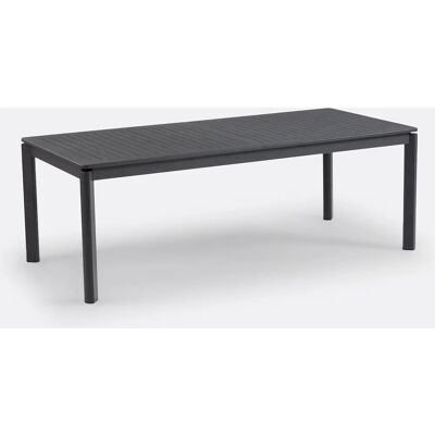 Mesa de jardín La Redoute Interieurs - Aluminio, Gris oscuro, Para 6-12 personas Mesa de jardín La Redoute Interieurs - Aluminio, Gris oscuro, Para 6-12 personas