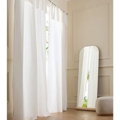 Am.pm Tenda in lino Colin - Fodera in cotone, lacci, 140x350cm Am.pm Tenda in lino Colin - Fodera in cotone, lacci, 140x350cm