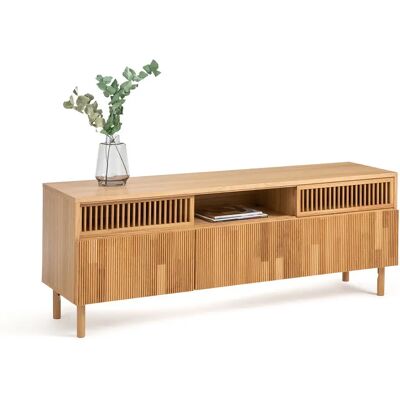 LA REDOUTE INTERIEURS Mueble de TV de roble Bilbao LA REDOUTE INTERIEURS Mueble de TV de roble Bilbao
