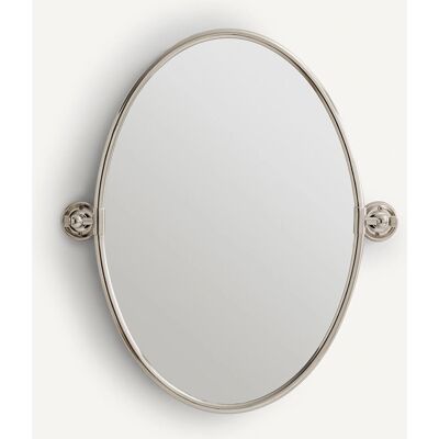 AM.PM Cassandre Oval - Ruotante - Grigio - Chrome - Specchio AM.PM Cassandre Oval - Ruotante - Grigio - Chrome - Specchio