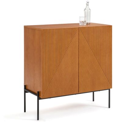 La Redoute Intérieurs Mueble bar vintage - Almacenamiento, Lodge - Madera, Marrón La Redoute Intérieurs Mueble bar vintage - Almacenamiento, Lodge - Madera, Marrón