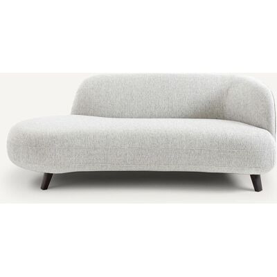 AM.PM Rosebury Sofá chaise longue beige con bouclé - Sofá AM.PM Rosebury Sofá chaise longue beige con bouclé - Sofá