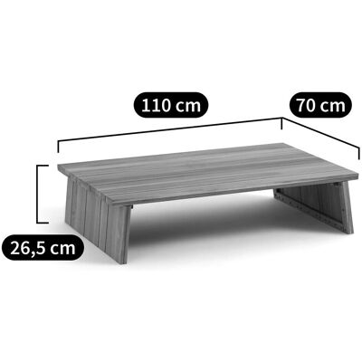 La Redoute Intérieurs Mesa Baja de Jardín de Acacia - Muebles de Jardín La Redoute Intérieurs Mesa Baja de Jardín de Acacia - Muebles de Jardín