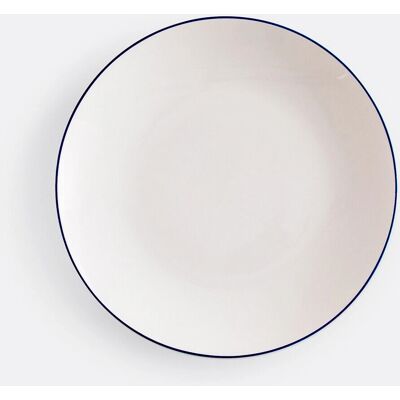 LA REDOUTE INTERIEURS Assiettes à dessert en porcelaine blanc/bleu - Ensemble de vaisselle LA REDOUTE INTERIEURS Assiettes à dessert en porcelaine blanc/bleu - Ensemble de vaisselle