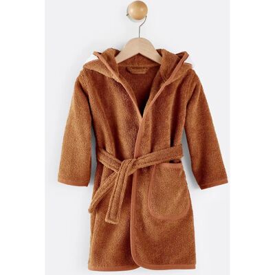 LA REDOUTE INTERIEURS Toalla con Capucha de Algodón Orgánico para Bebé y Niño LA REDOUTE INTERIEURS Toalla con Capucha de Algodón Orgánico para Bebé y Niño