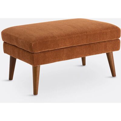 LA REDOUTE INTERIEURS Pouf en velours côtelé - Séméon - Style vintage LA REDOUTE INTERIEURS Pouf en velours côtelé - Séméon - Style vintage