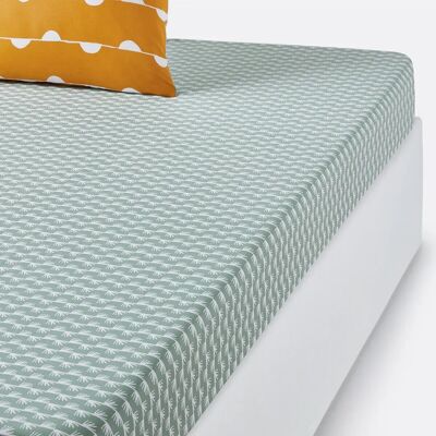 LA REDOUTE INTERIEURS - Irun - Verde - 140x200 - Funda nórdica LA REDOUTE INTERIEURS - Irun - Verde - 140x200 - Funda nórdica