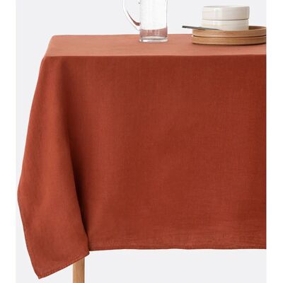 La Redoute Interieurs Victorine - Lino lavado - 170x300 - Marrón - Mantel La Redoute Interieurs Victorine - Lino lavado - 170x300 - Marrón - Mantel