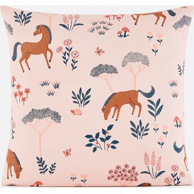 LA REDOUTE INTERIEURS - Bagatelle - Rose - Housse de coussin LA REDOUTE INTERIEURS - Bagatelle - Rose - Housse de coussin