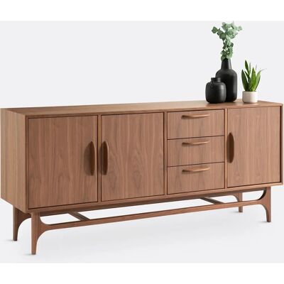 LA REDOUTE INTERIEURS Aparador Larsen Nogal - Mueble de almacenaje LA REDOUTE INTERIEURS Aparador Larsen Nogal - Mueble de almacenaje