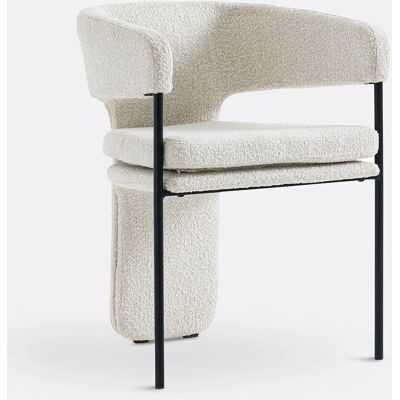Poltrona Palazzo di La Redoute Interieurs - Stile Vintage, Rivestimento Bouclé, Dimensioni Compatte Poltrona Palazzo di La Redoute Interieurs - Stile Vintage, Rivestimento Bouclé, Dimensioni Compatte
