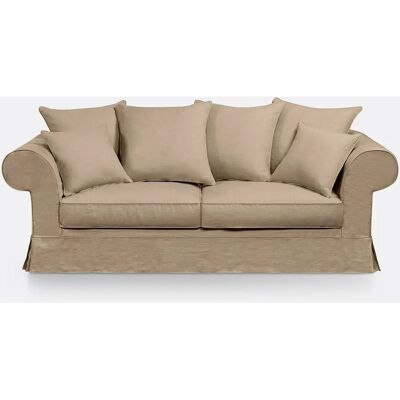 La Redoute Interiors Adelia - beige - 3 posti - lino - Divano La Redoute Interiors Adelia - beige - 3 posti - lino - Divano