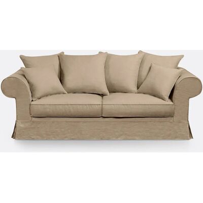 LA REDOUTE INTERIEURS - Adelia - Lino grueso - Sofá cama LA REDOUTE INTERIEURS - Adelia - Lino grueso - Sofá cama