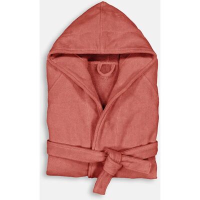 Redoute Interieurs Trizie Bata con capucha - Unisex algodón 450G/m² rosa Redoute Interieurs Trizie Bata con capucha - Unisex algodón 450G/m² rosa