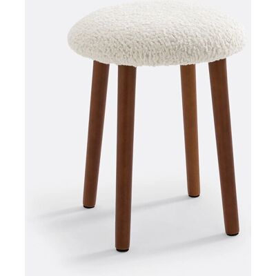 La Redoute Interieurs Miji Taburete beige La Redoute Interieurs Miji Taburete beige