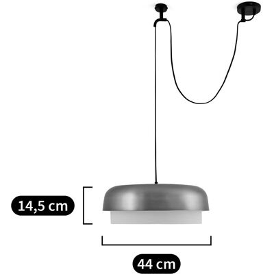 Am.pm Lampadario in metallo Clepsos Moka Am.pm Lampadario in metallo Clepsos Moka
