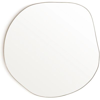 Miroir forme organique LA REDOUTE INTERIEURS - Taille M - Noir Miroir forme organique LA REDOUTE INTERIEURS - Taille M - Noir
