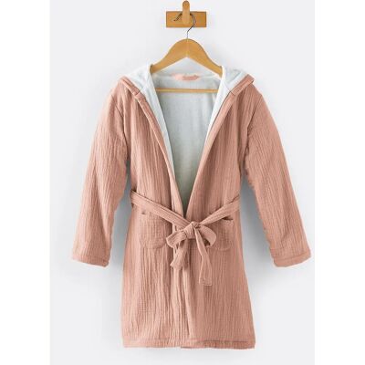 LA REDOUTE INTERIEURS - Kumla - Rosa - 114 cm - Bathrobe LA REDOUTE INTERIEURS - Kumla - Rosa - 114 cm - Bathrobe