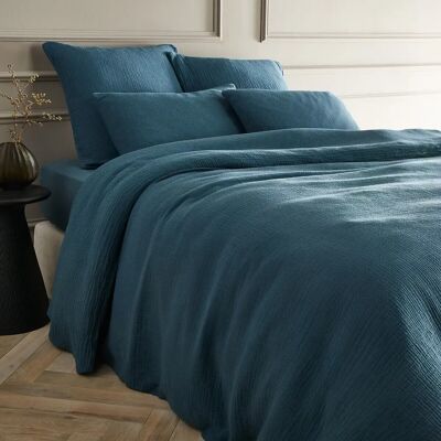 AM.PM - Yafa - Blu - 260x240 cm - duvet cover AM.PM - Yafa - Blu - 260x240 cm - duvet cover
