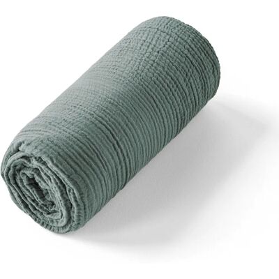 AM.PM - Yafa - Azul persa - 160x200 cm - Fitted sheet AM.PM - Yafa - Azul persa - 160x200 cm - Fitted sheet