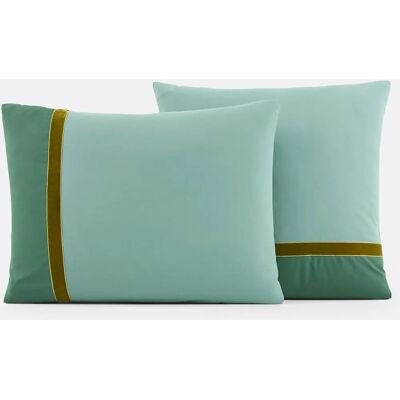 La Redoute Intérieurs - Lucette - Verde - Funda de almohada La Redoute Intérieurs - Lucette - Verde - Funda de almohada