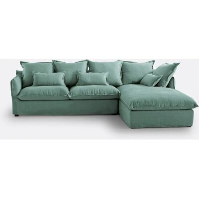 LA REDOUTE INTERIEURS - Odna - Linen - Sage Green - Sofa bed LA REDOUTE INTERIEURS - Odna - Linen - Sage Green - Sofa bed