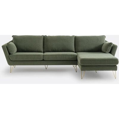 Γωνιακός Καναπές La Redoute Intérieurs - Vintage Στυλ - Βιώσιμος Πολυεστέρας Γωνιακός Καναπές La Redoute Intérieurs - Vintage Στυλ - Βιώσιμος Πολυεστέρας