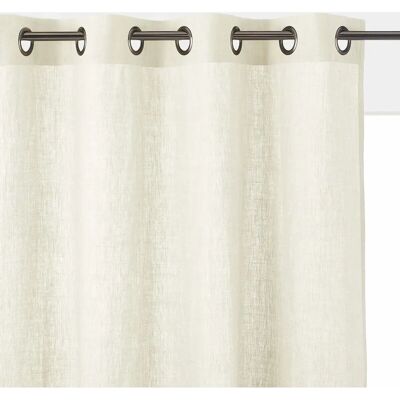 Ride en lin Ecru La Redoute Interieurs - 180x135cm Ride en lin Ecru La Redoute Interieurs - 180x135cm